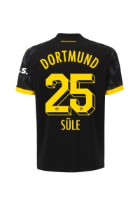 Fotbalové Dres Borussia Dortmund Niklas Sule #25 Venkovní Oblečení 2023-24 Krátký Rukáv